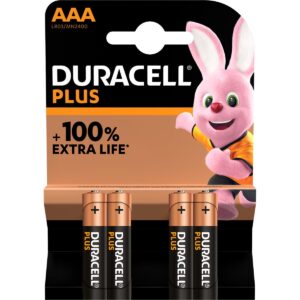 DURACELL PLUS 100% AAA 1,5V