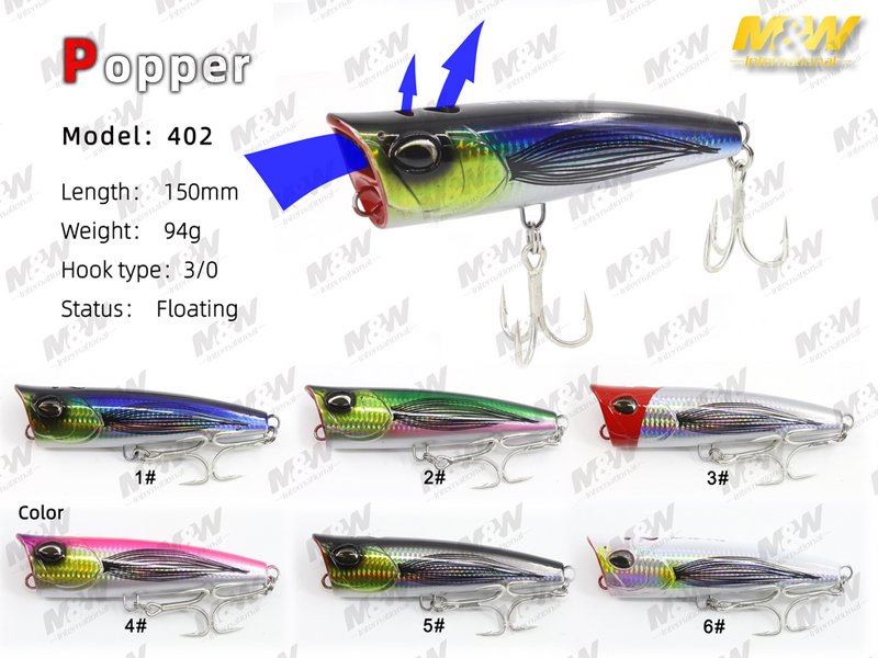JLC M&W POPPER 150cm 94g