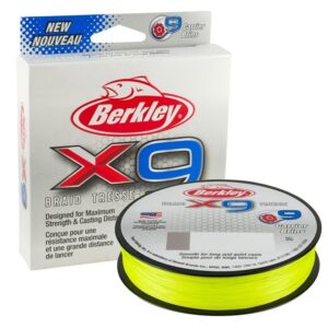 BERKLEY X9 BRAID 150m FLAME GREEN