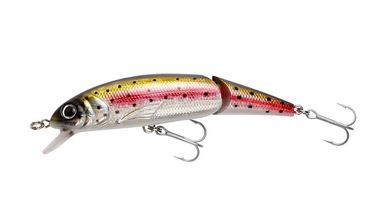 ABU GARCIA TORMENTOR JOINTED 130F 26G #RAINBOW TROUT