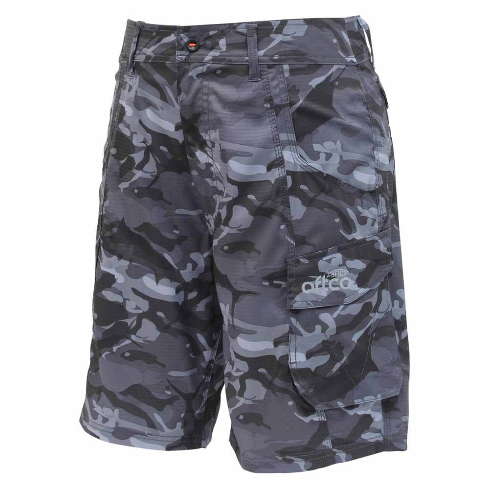 AFTCO TACTICAL BLACK CAMO SHORTS