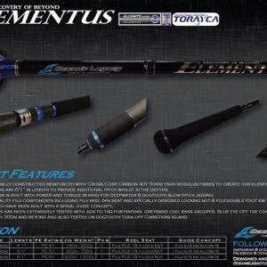 OCEANS LEGACY ELEMENTUS 61 OVERHEAD globokomorski in monster počasni jigging