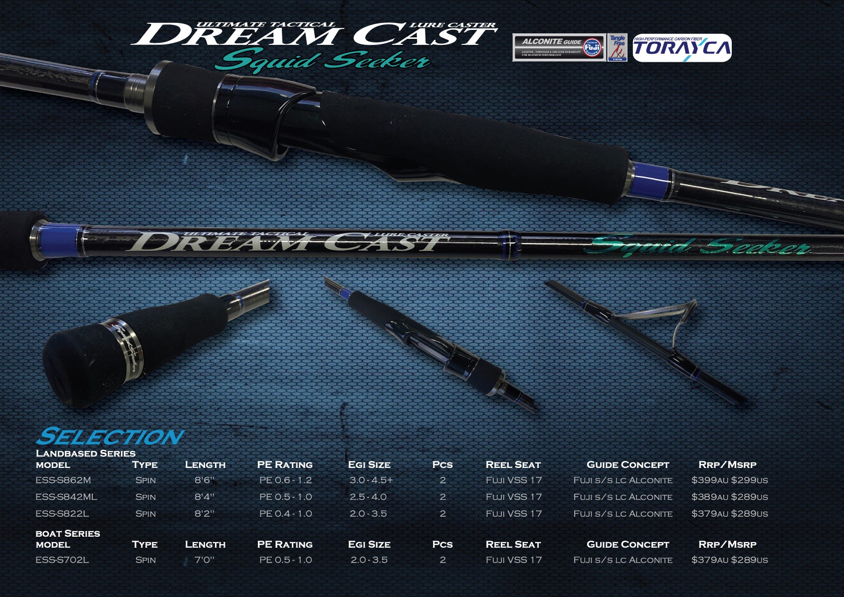 OCEANS LEGACY DREAM CAST SQUID SEEKER 86