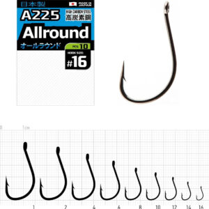 COBRA HOOKS PRO ALLROUND A225 10 KOSOV