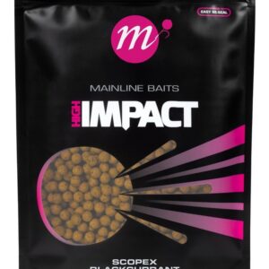 MAINLINE BAITS HIGH IMPACT SCOPEX BLACKCURRANT 20MM 1KG