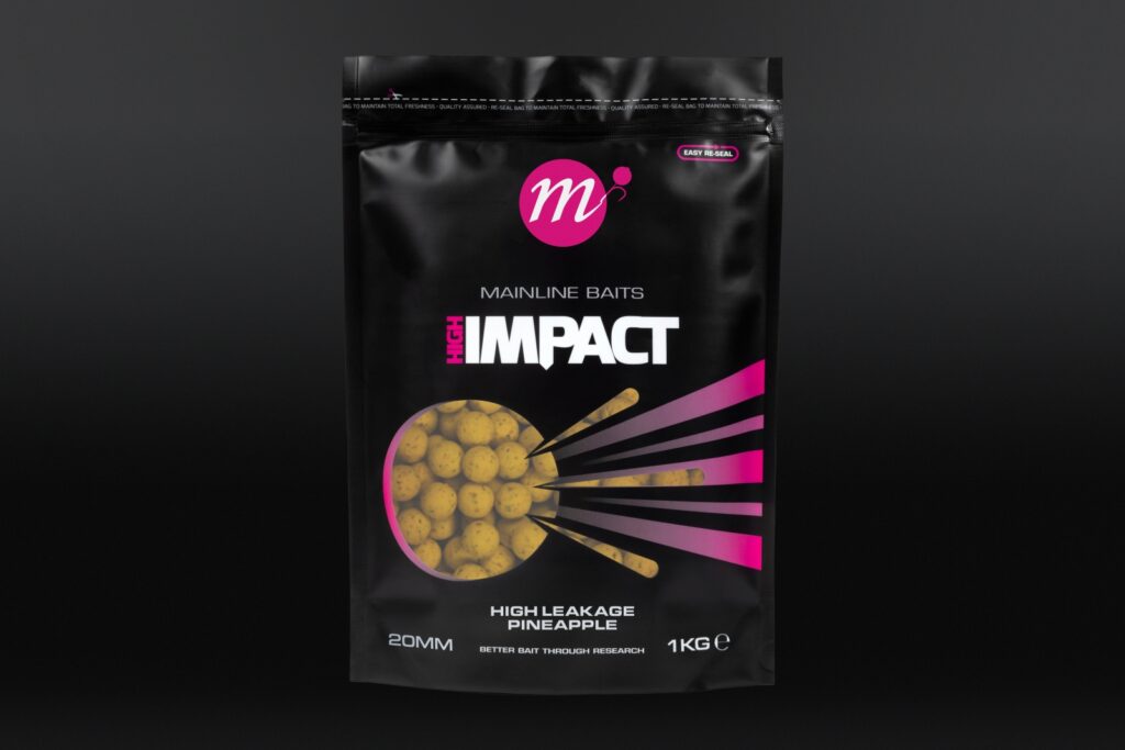 MAINLINE BAITS HIGH IMPACT HIGH LEAKAGE PINEAPPLE 20MM 1KG