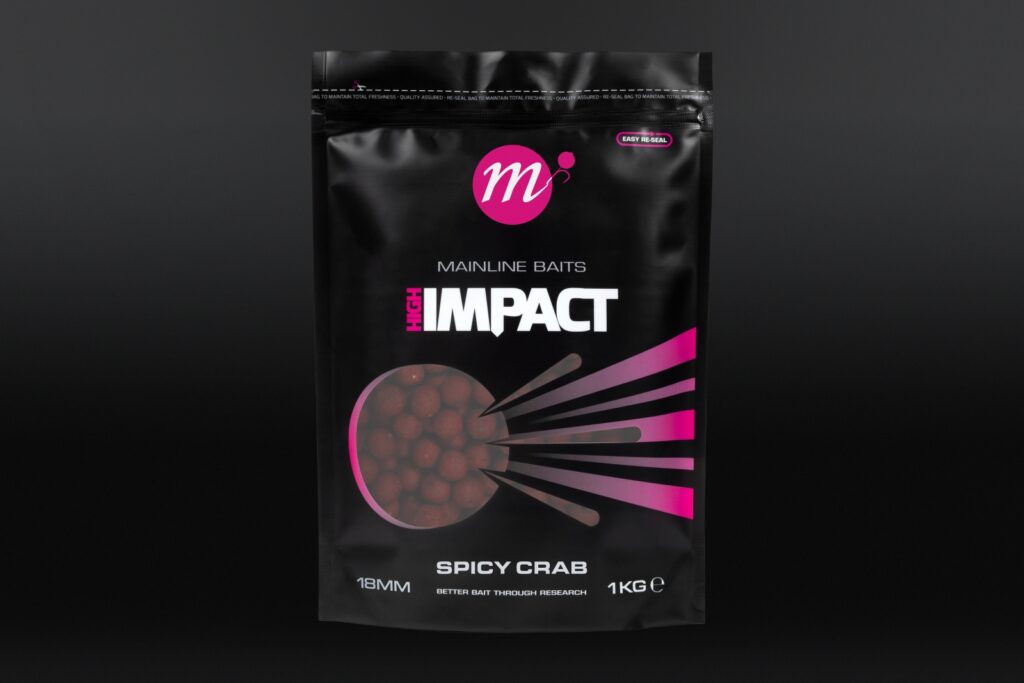 MAINLINE BAITS HIGH IMPACT SPICY CRAB 20MM 1KG