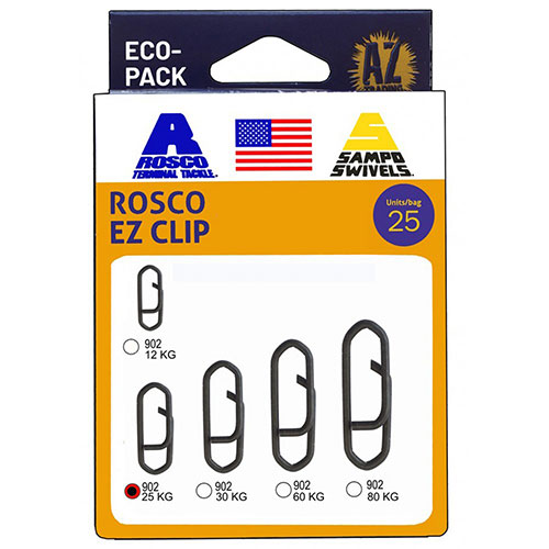 ROSCO STAINLESS STEEL EZ CLIP 25pcs