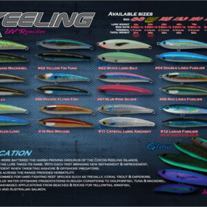 OCEANS LEGACY SINKING STICKBAIT KEELING 105 30G