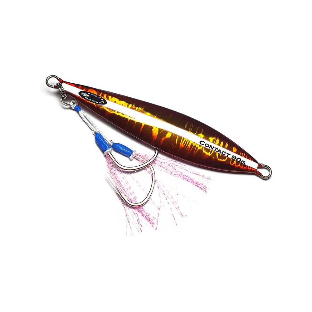 OCEANS LEGACY HYBRID CONTACT JIG 40G RIGGED