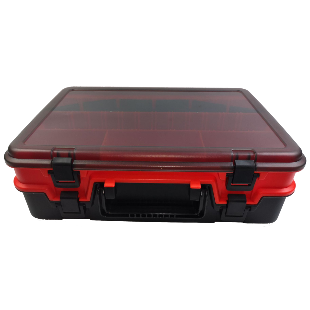 GORILLA DELUXE DOUBLE DECKER TACKLE BOX 38.5x28x12cm