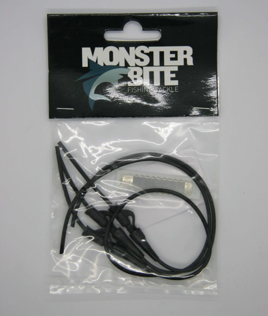 MONSTER BITE ANTI TANGLE LEAD CLIP BLACK