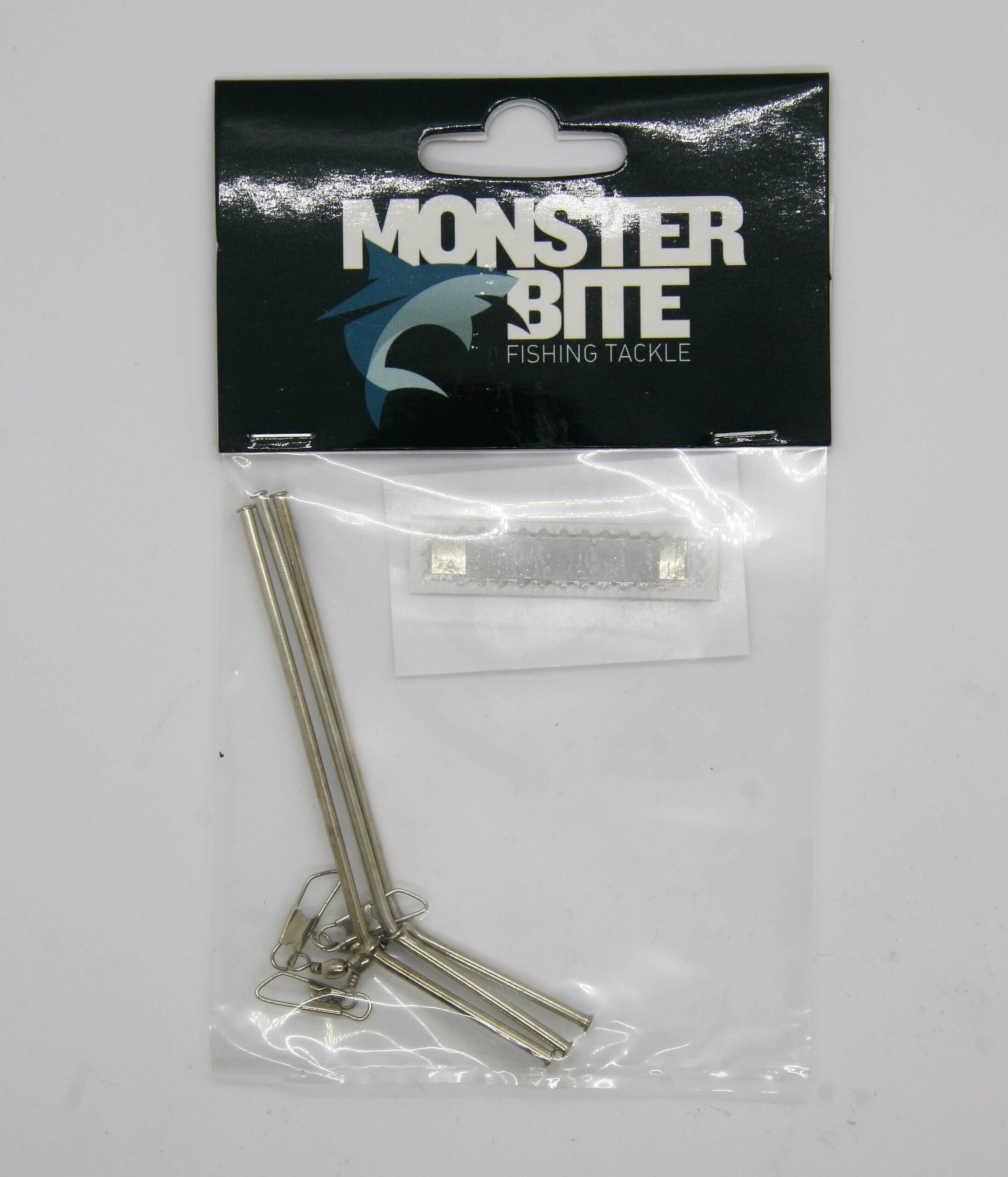MONSTER BITE CASTING BOOM BRASS METAL BENT 10cm