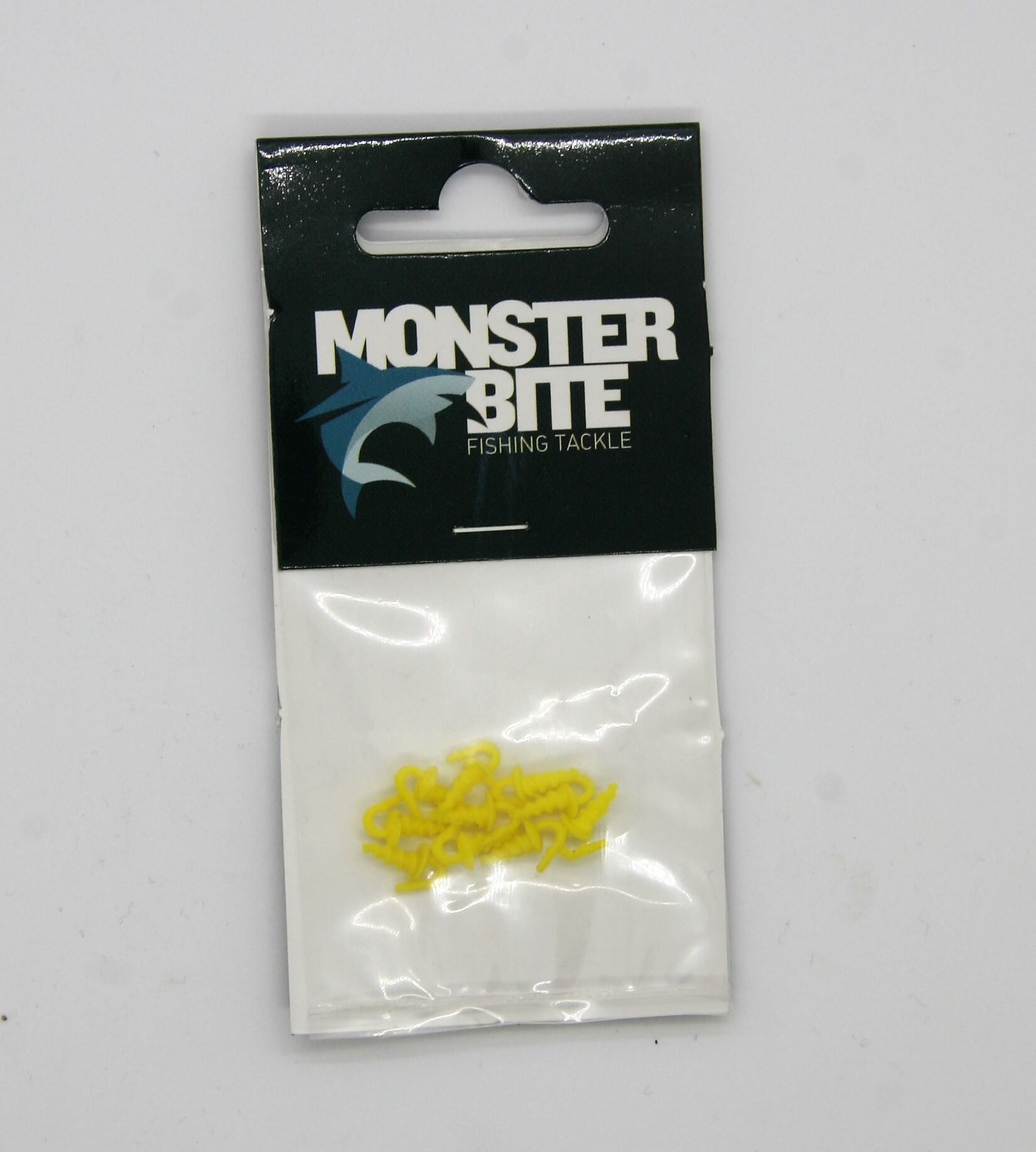 MONSTER BITE BOILIE SCREW CLIP YELLOW