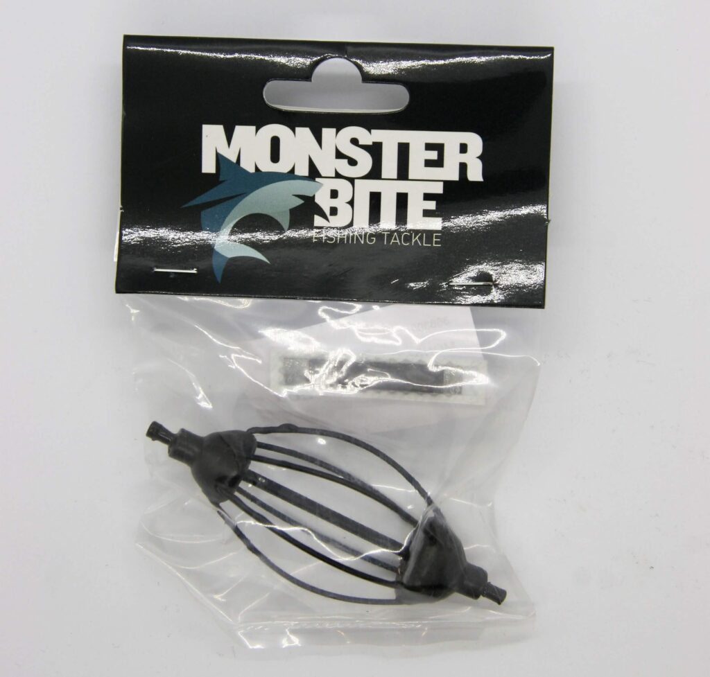MONSTER BITE WIRECAGE FEEDER 25g BLACK