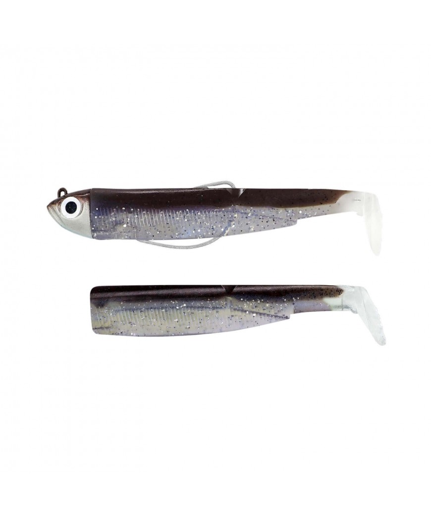FIIISH BLACK MINNOW COMBO SHORE 70MM 3G #SEXY BROWN