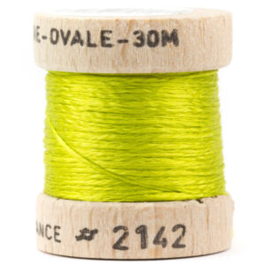 54 DEAN STREET OVAL PURE SILK FLOSS Bledo rumena