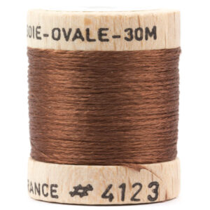 54 DEAN STREET OVAL PURE SILK FLOSS Rjava
