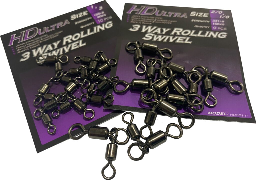 OCEANS LEGACY HD ULTRA 3 WAY ROLLING SWIVEL