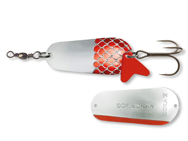 CORMORAN CORA Z 30g 67mm SILVER RED SCALE