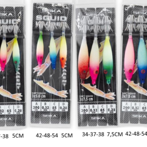 SEIKA SOFT LEADER SQUID TRANS. 7,5 cm 42-48-54