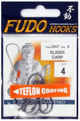 FUDO HOOKS SLIDER CARP