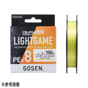 GOSEN ANSWER LIGHT GAME PE X8 150m