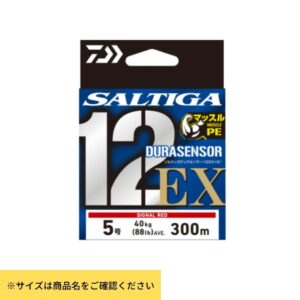DAIWA UVF X12 SALTIGA MUSCLE PE DURA SENSOR EX +SI3 300m