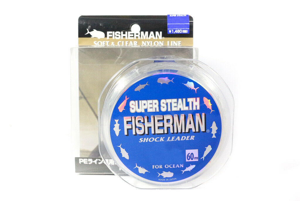 FISHERMAN SUPER STEALTH SHOCK LEADER 60m
