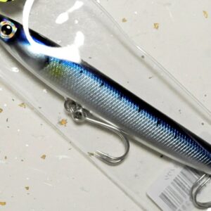 UZU CHINPAN PREMIUM ROČNO IZDELAN V JAPANU SEABASS POTAPLJAJOČI SVINČNIK 136mm 28g #MA