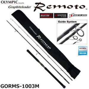 GRAPHITELEADER 19 REMOTO GORMS-1003M potovalni 3-delni palica za shore jigging