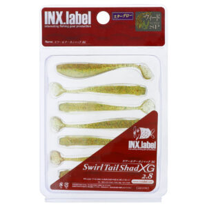 INX LABEL SWIRL TAIL SHAD XG 2.8 #G10