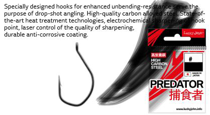 LUCKY JOHN DROP SHOT HOOKS