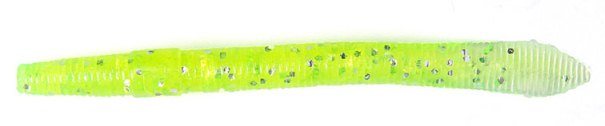 LUCKY JOHN WACKY WORM 10cm 10kos lime chartreuse