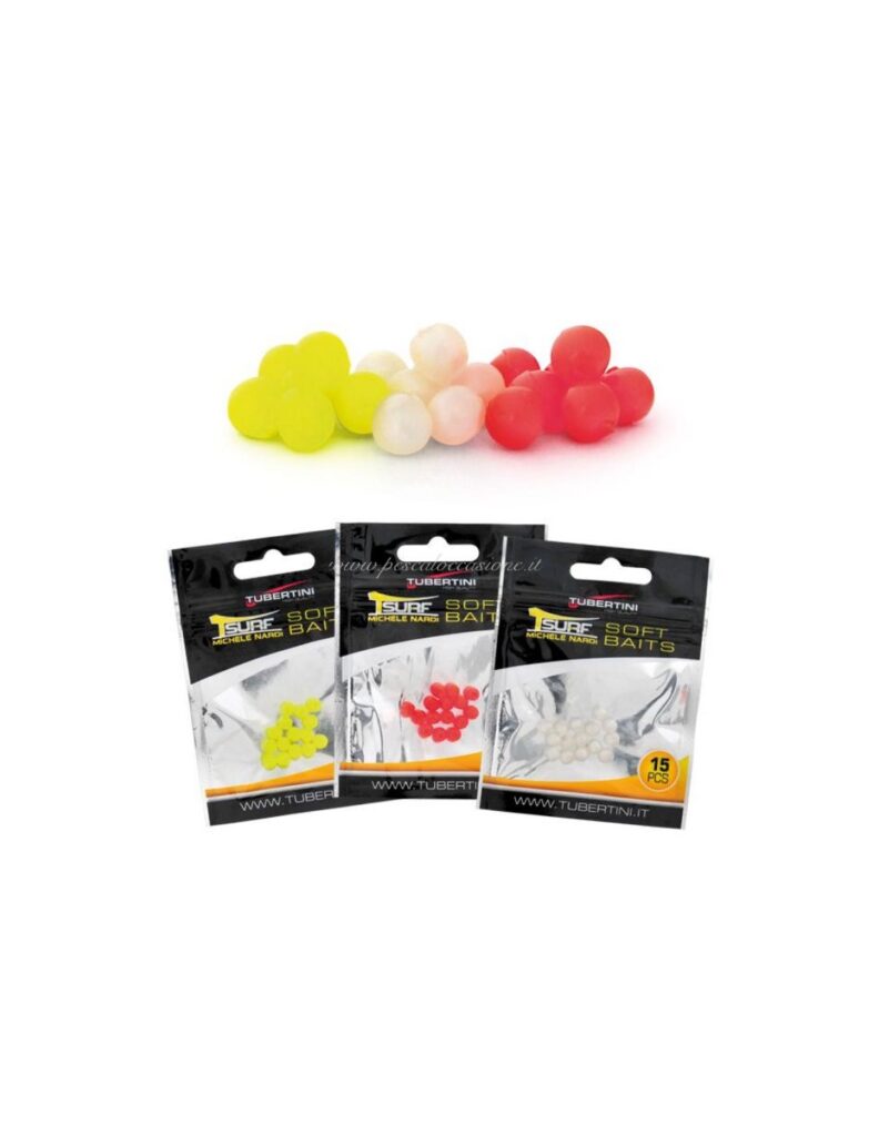 TUBERTINI TSURF SOFT BAITS 15pcs