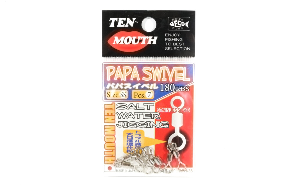 TEN MOUTH PAPA SALT WATER JIGGING SWIVEL