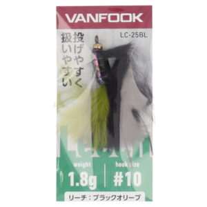 VANFOOK LEECH 1.8g #BLACK/OLIVE