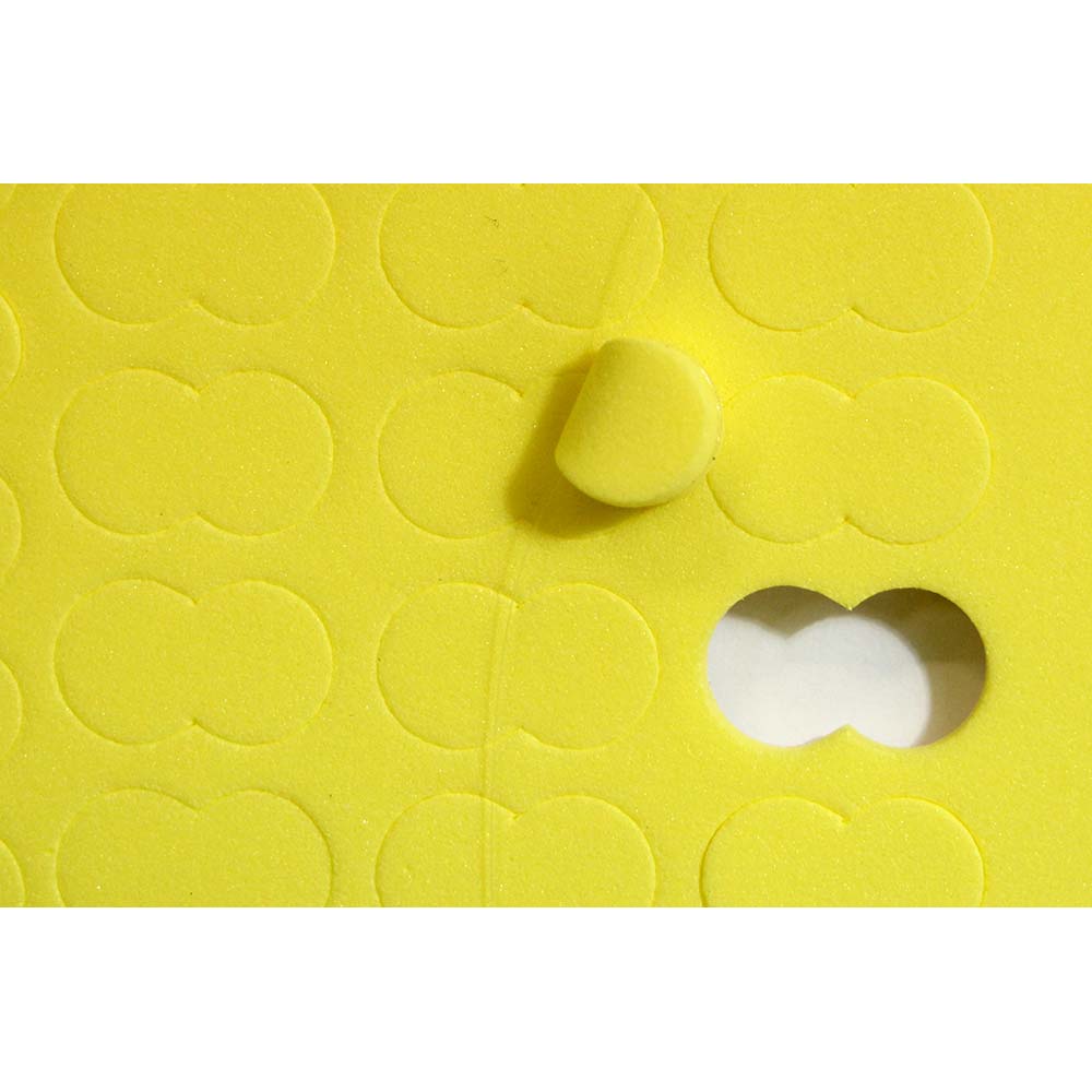 MILLSTREAM SELF-AD YELLOW FOAM INDICATOR
