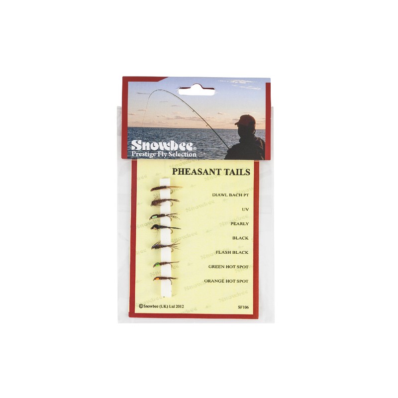 SNOWBEE PRESTIGE FLY SELECTION #PHEASANT TAILS