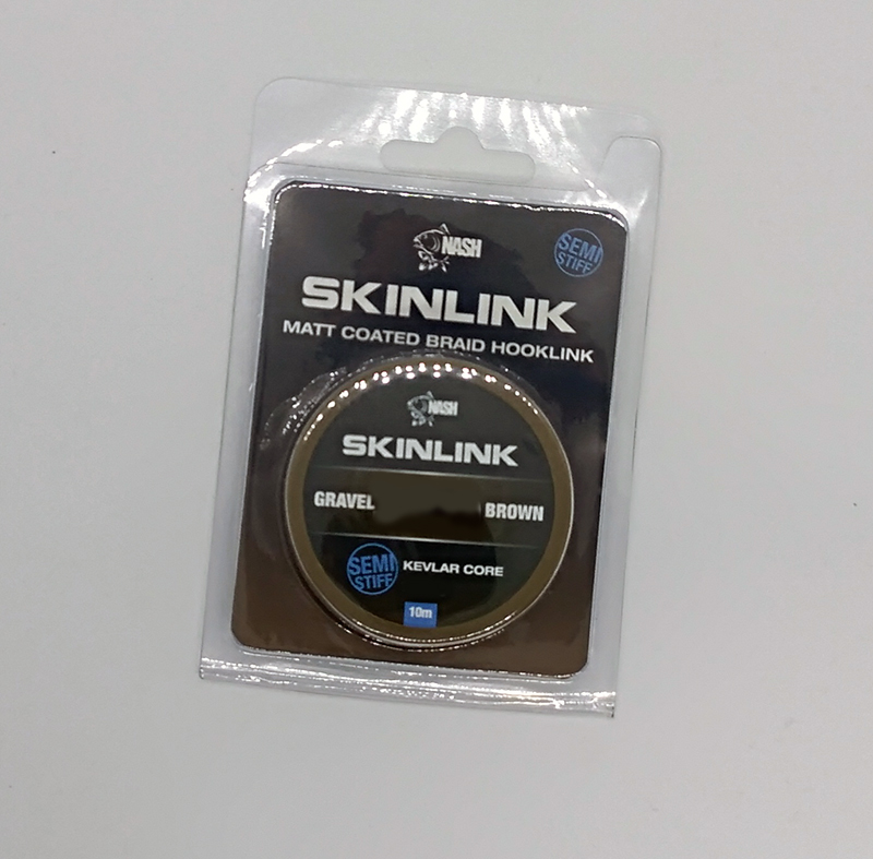 NASH SKINLINK SEMI STIFF GRAVEL BROWN 10m