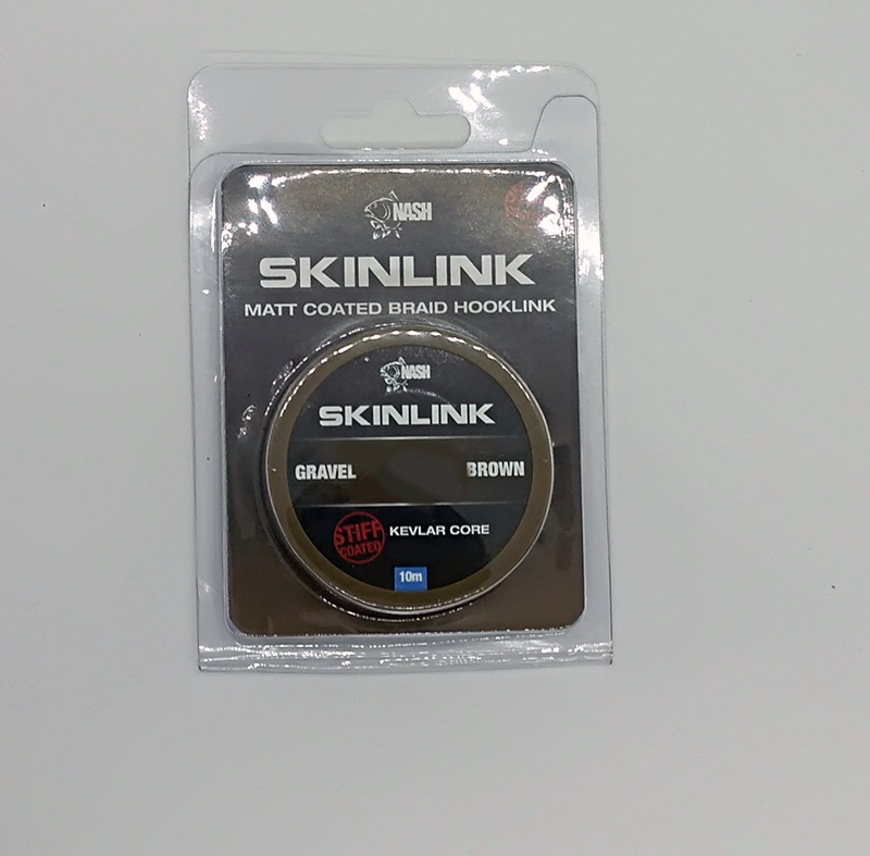 NASH SKINLINK STIFF GRAVEL BROWN 10m