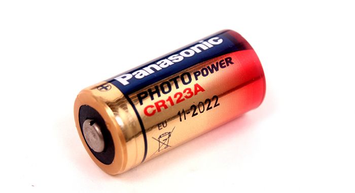 NASH R3-S56 RECIVER BATTERIES CR123A