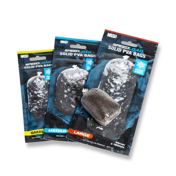 NASH SPEED LOAD SOLID PVA BAGS FAST MELT