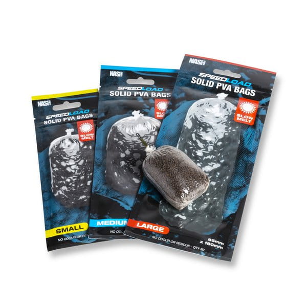 NASH SPEED LOAD SOLID PVA BAGS SLOW MELT