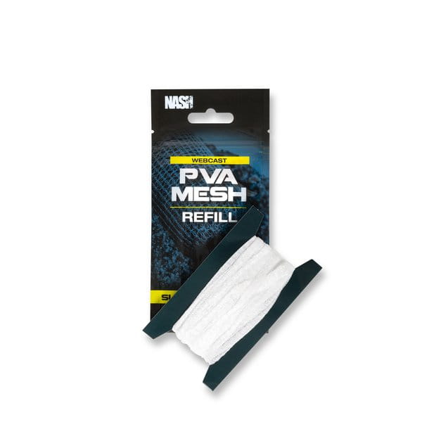 NASH WEBCAST PVA MESH REFILL SUPER NARROW 5m 18mm