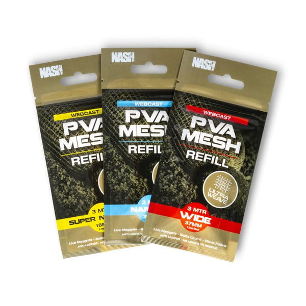NASH WEBCAST ULTRA WEAVE REFILL NARROW 3m 37mm