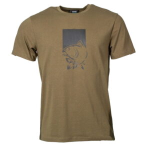 CAMISETA NASH MAKE IT HAPPEN CON LOGO DE PEZ VERDE