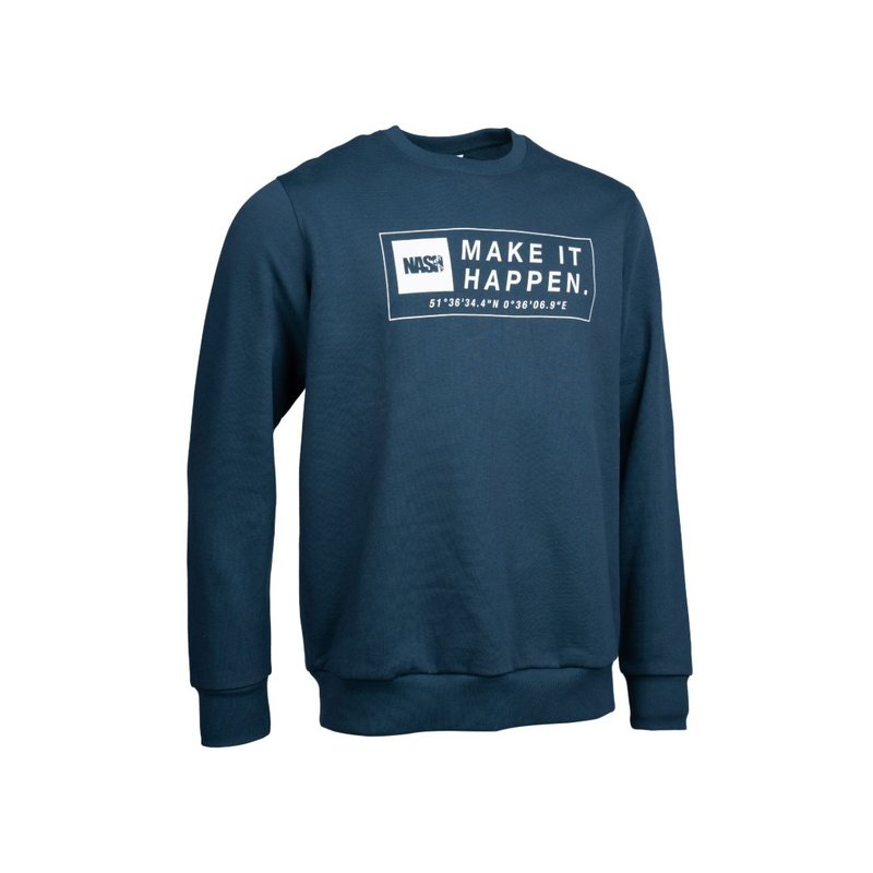 NASH MAKE IT HAPPEN COORDINATES JUMPER NAVY BLUE