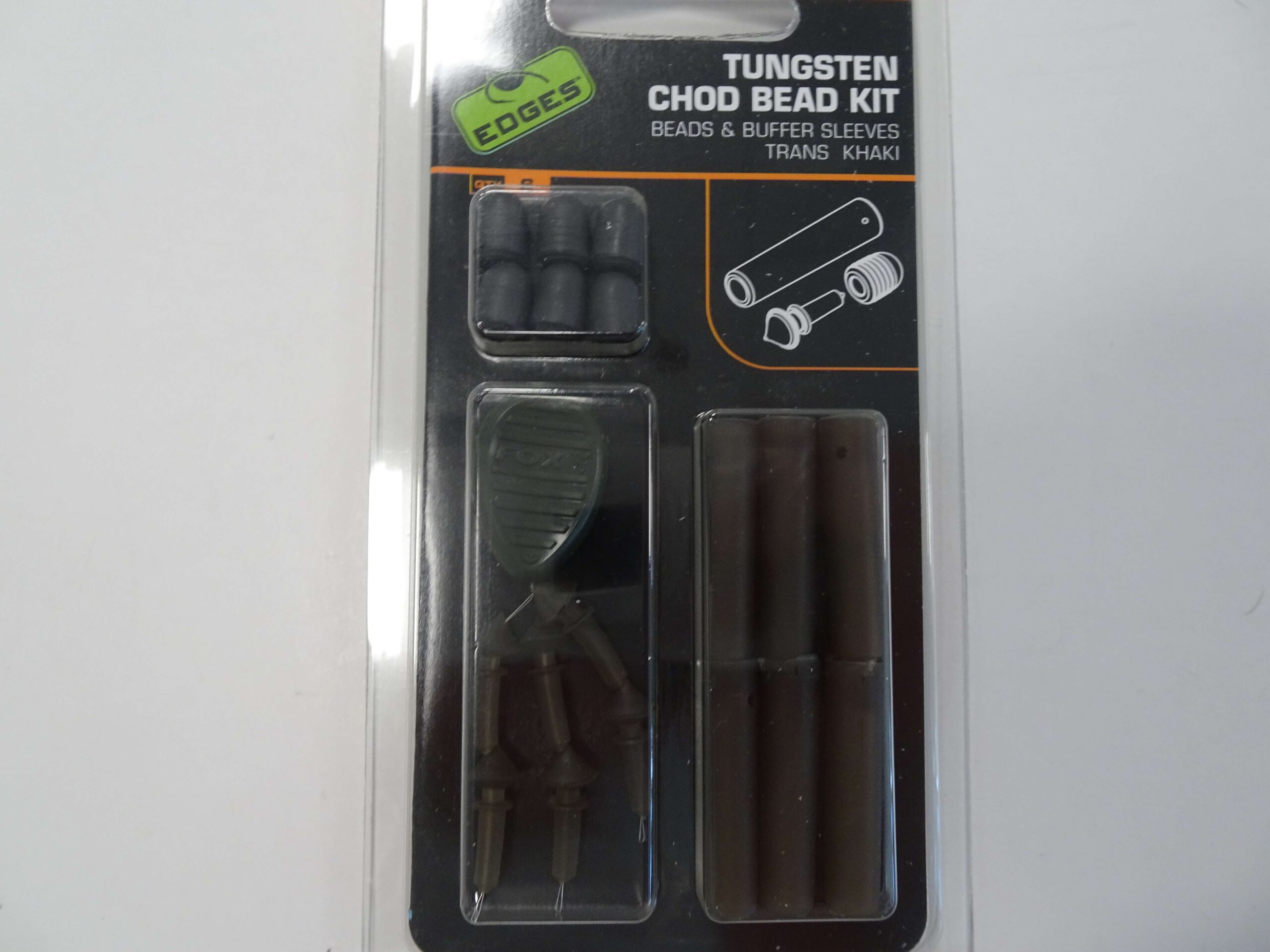 FOX TUNGSTE CHOD BEAD KIT