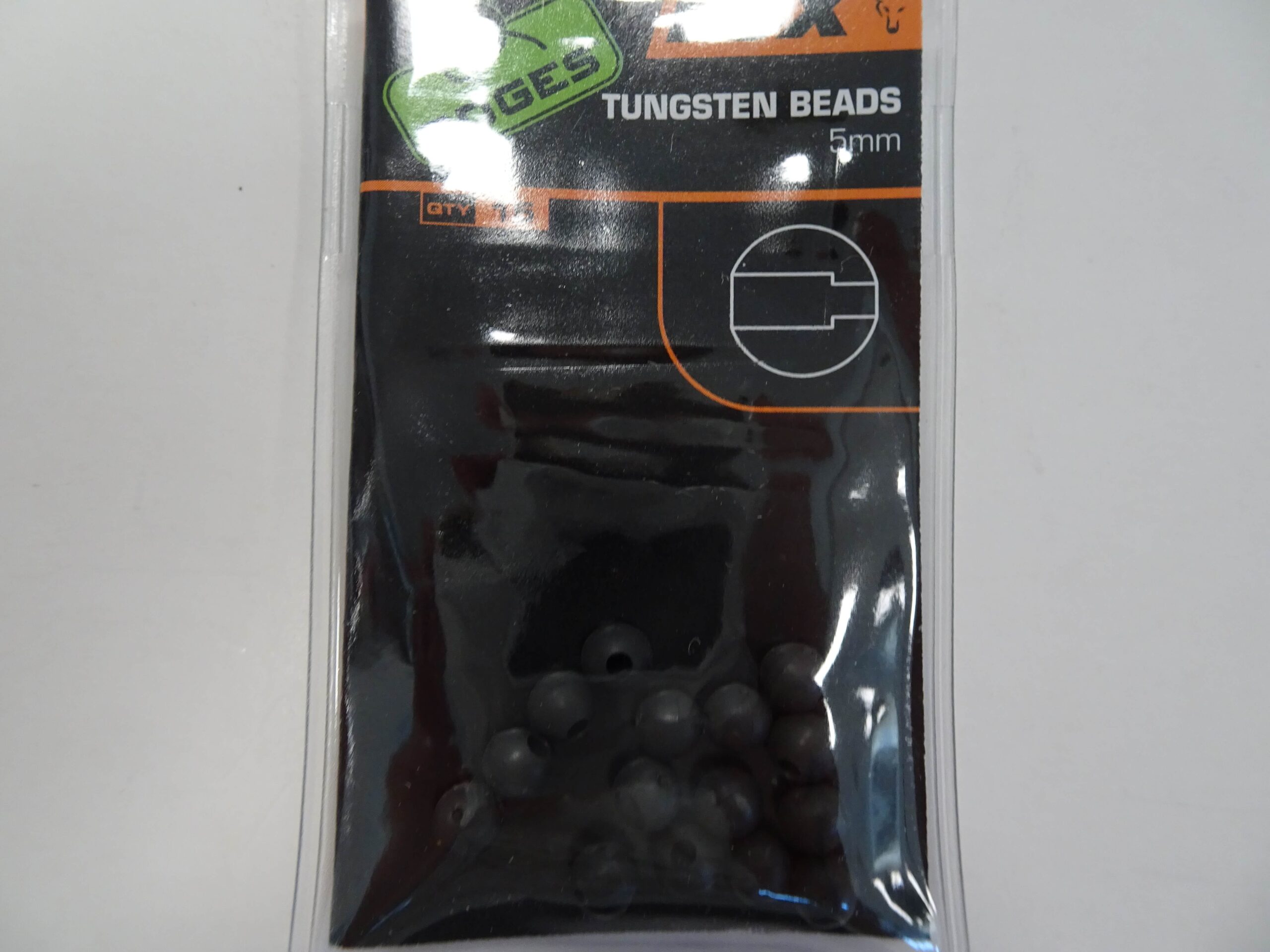 FOX TUNGSTEN BEADS 5mm